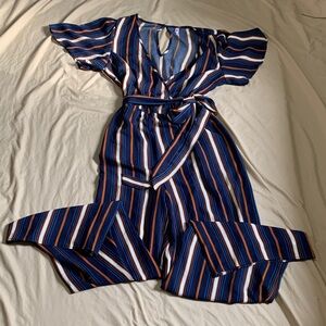 Xhilaration Flutter Sleeve Jumpsuit